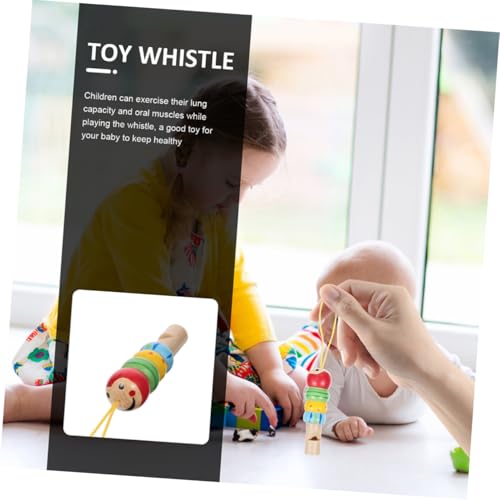 FUNOMOCYA 3 Stück Teiliges Kleine Holzpfeifen Lernspielzeug Musikinstrumente Sicher Ungiftig für Musikalische Früherziehung und Sensorische Entwicklung zu Hause und Schule FUNOMOCYA 3 Stück Teiliges Kleine Holzpfeifen Lernspielzeug Musikinstrumente Sicher Ungiftig für Musikalische Früherziehung und Sensorische Entwicklung zu Hause und Schule von FUNOMOCYA