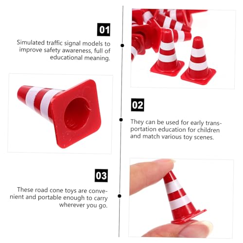 FUNOMOCYA 30 Stück Teiliges Verkehrszeichen Leuchtende Farben Realistische Straßensperre und Verkehrskegel für Pädagogisches Lernspielzeug zur Verkehrserziehung und DIY Verkehrszeichen FUNOMOCYA 30 Stück Teiliges Verkehrszeichen Leuchtende Farben Realistische Straßensperre und Verkehrskegel für Pädagogisches Lernspielzeug zur Verkehrserziehung und DIY Verkehrszeichen von FUNOMOCYA