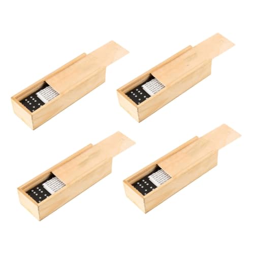 FUNOMOCYA 4 Sätze Teiliges Domino aus Holz Pädagogisches Legespiel für Erwachsene und Ab Jahren Sicher und Langlebig für Familien spielabende und Frühe Lernförderung FUNOMOCYA 4 Sätze Teiliges Domino aus Holz Pädagogisches Legespiel für Erwachsene und Ab Jahren Sicher und Langlebig für Familien spielabende und Frühe Lernförderung von FUNOMOCYA