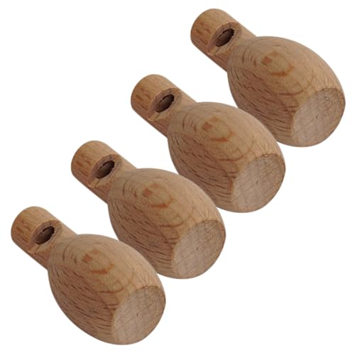 FUNOMOCYA 4 Stück Natürliche Unbehandelte Holzpfeifen für DIY Mini musikinstrument Pädagogisches Fingerfertigkeit und Musikalischer Früherziehung Sicher und Kompakt FUNOMOCYA 4 Stück Natürliche Unbehandelte Holzpfeifen für DIY Mini musikinstrument Pädagogisches Fingerfertigkeit und Musikalischer Früherziehung Sicher und Kompakt von FUNOMOCYA