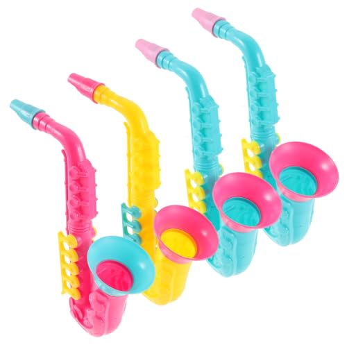 FUNOMOCYA 4 Stück Teiliges Saxophon Realistische Plastik Blasinstrumente Lernförderndes Musikspielzeug für Mädchen und Jungen für Geburtstagsgeschenke und Spielspaß Zufällige Farbe FUNOMOCYA 4 Stück Teiliges Saxophon Realistische Plastik Blasinstrumente Lernförderndes Musikspielzeug für Mädchen und Jungen für Geburtstagsgeschenke und Spielspaß Zufällige Farbe von FUNOMOCYA
