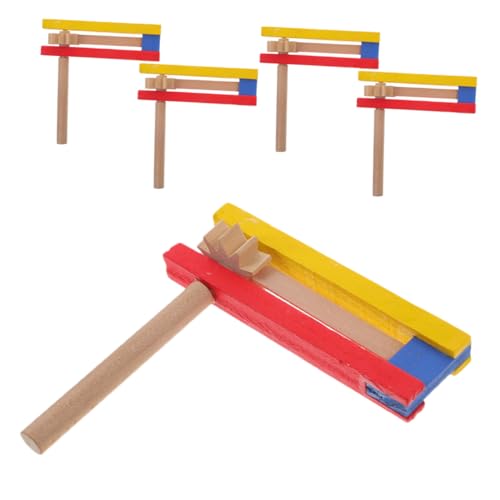 FUNOMOCYA 5 Stück Teiliges Holzratschen Selbstrotierend Langlebiges Musikinstrument Für Sportveranstaltungen Geburtstagsfeiern Karneval FUNOMOCYA 5 Stück Teiliges Holzratschen Selbstrotierend Langlebiges Musikinstrument Für Sportveranstaltungen Geburtstagsfeiern Karneval von FUNOMOCYA