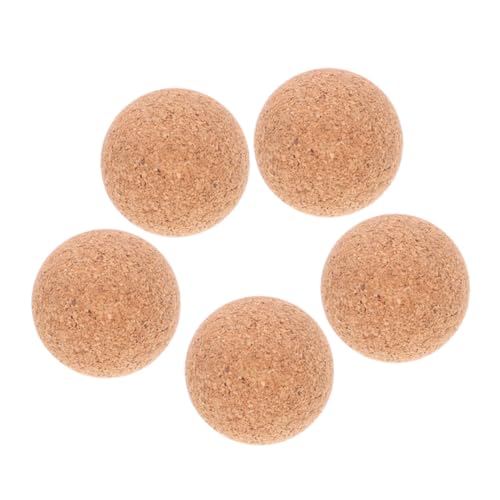 FUNOMOCYA 5 Stück Teiliges Tischfußball Korkbälle aus Verschleißfestem Holz Ersatzbälle für Kickertisch Robuste Mini fußballkugeln für Indoor Tischkicker Langlebige Spielfiguren Zubehör FUNOMOCYA 5 Stück Teiliges Tischfußball Korkbälle aus Verschleißfestem Holz Ersatzbälle für Kickertisch Robuste Mini fußballkugeln für Indoor Tischkicker Langlebige Spielfiguren Zubehör von FUNOMOCYA