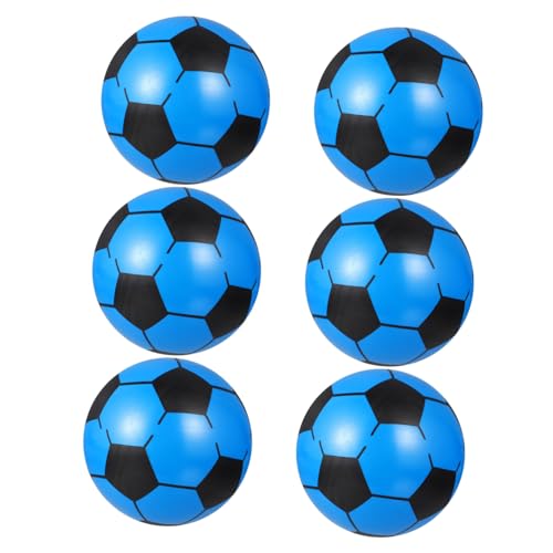 FUNOMOCYA 6 Stück Teiliges Bunter Aufblasbarer Fußballspielzeuge für Vielseitig für Drinnen und Draußen Langlebiges Material Sportlern und Lernspielzeug für Jungen und Zufällige Farbe FUNOMOCYA 6 Stück Teiliges Bunter Aufblasbarer Fußballspielzeuge für Vielseitig für Drinnen und Draußen Langlebiges Material Sportlern und Lernspielzeug für Jungen und Zufällige Farbe von FUNOMOCYA