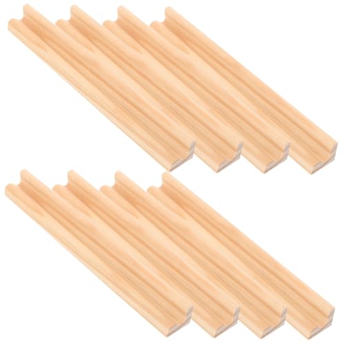 FUNOMOCYA 8 Stück Teiliges Holz Domino Tablett mit Buchstabenhalter Stabiler Domino Ständer für Familien Freundesspiele für DIY Bastelholz und Kreatives Spiel Zubehör FUNOMOCYA 8 Stück Teiliges Holz Domino Tablett mit Buchstabenhalter Stabiler Domino Ständer für Familien Freundesspiele für DIY Bastelholz und Kreatives Spiel Zubehör von FUNOMOCYA