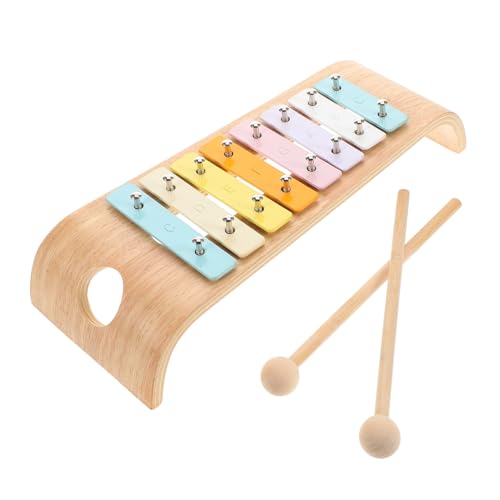 FUNOMOCYA Aluminium Glockenspiel mit Schlägeln Pädagogisches Xylophon für Kognitives Klarer Klang Musik Instrument für Vorschulkinder Fördert Musikalische Entwicklung FUNOMOCYA Aluminium Glockenspiel mit Schlägeln Pädagogisches Xylophon für Kognitives Klarer Klang Musik Instrument für Vorschulkinder Fördert Musikalische Entwicklung von FUNOMOCYA