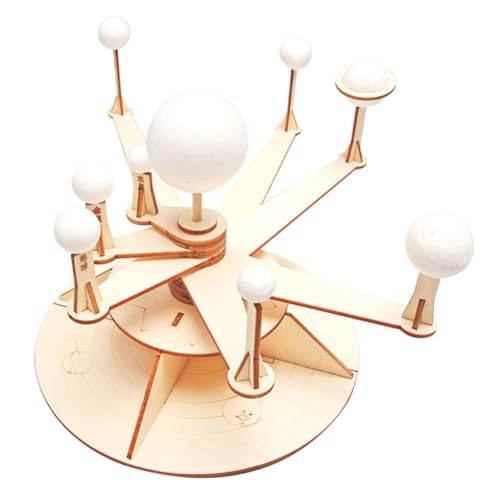 FUNOMOCYA DIY Sonnensystem Modell aus Holz Kleines Planeten Experimentierspielzeug für Lernspielzeug Kreativität Farberkennung und Praktischen Fähigkeiten FUNOMOCYA DIY Sonnensystem Modell aus Holz Kleines Planeten Experimentierspielzeug für Lernspielzeug Kreativität Farberkennung und Praktischen Fähigkeiten von FUNOMOCYA