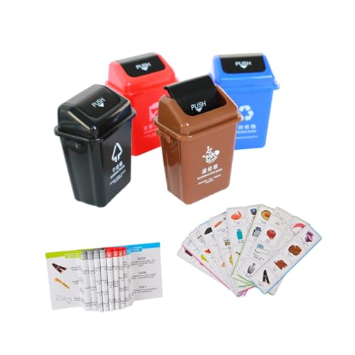 FUNOMOCYA Garbage Sorting für Umweltbildung Mülltrennung Lernspiel mit Bunten Karten Fördert Beobachtung und Materialerkennung für Nachhaltige Entwicklung FUNOMOCYA Garbage Sorting für Umweltbildung Mülltrennung Lernspiel mit Bunten Karten Fördert Beobachtung und Materialerkennung für Nachhaltige Entwicklung von FUNOMOCYA