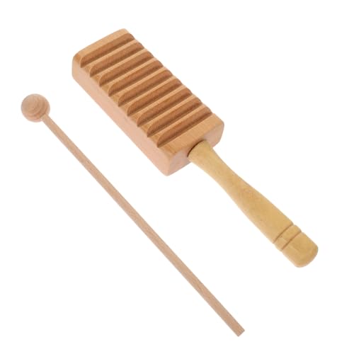 FUNOMOCYA Guiro Musikinstrument Pädagogisches Schlaginstrument aus Holz Leicht und Sicher für Kleinkinder Fördert Gehör und Sehsinn für Drinnen und Draußen für Musikbegeisterte FUNOMOCYA Guiro Musikinstrument Pädagogisches Schlaginstrument aus Holz Leicht und Sicher für Kleinkinder Fördert Gehör und Sehsinn für Drinnen und Draußen für Musikbegeisterte von FUNOMOCYA