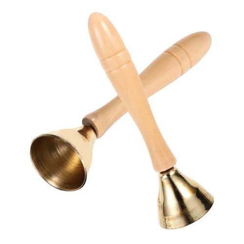 FUNOMOCYA Handglocken aus Reinem Kupfer mit Griff Orff Musikinstrument für Vorschule Pädagogisches Musikinstrument zur Musikalischer Talente und Eltern Junge Mädchen interaktion FUNOMOCYA Handglocken aus Reinem Kupfer mit Griff Orff Musikinstrument für Vorschule Pädagogisches Musikinstrument zur Musikalischer Talente und Eltern Junge Mädchen interaktion von FUNOMOCYA