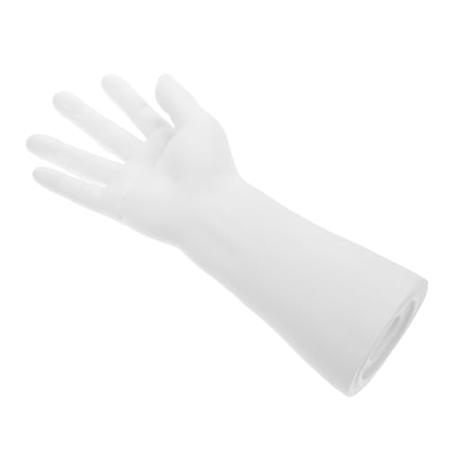 FUNOMOCYA Handmodell-requisiten Handringhalter Handschaufensterpuppe Für Ringpräsentation Mannequin-hand Handpuppe Aus Kunststoff Hand Schaufensterpuppe Handschmuckhalter Plastik Weiß von FUNOMOCYA