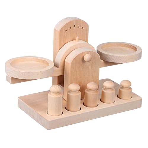 FUNOMOCYA Holz Balkenwage Lernspielzeug Mathe Spielwaage mit Glatter Oberfläche Pädagogische Balkenwage Kreativität und Gleichgewichtssinn für Jungen und Mädchen FUNOMOCYA Holz Balkenwage Lernspielzeug Mathe Spielwaage mit Glatter Oberfläche Pädagogische Balkenwage Kreativität und Gleichgewichtssinn für Jungen und Mädchen von FUNOMOCYA