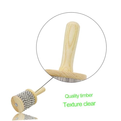 FUNOMOCYA Holz Cabasa Hand Shaker Leichtes Schlaginstrument für Rhythmusinstrument Vorschulerziehung Musikspielzeug FUNOMOCYA Holz Cabasa Hand Shaker Leichtes Schlaginstrument für Rhythmusinstrument Vorschulerziehung Musikspielzeug von FUNOMOCYA