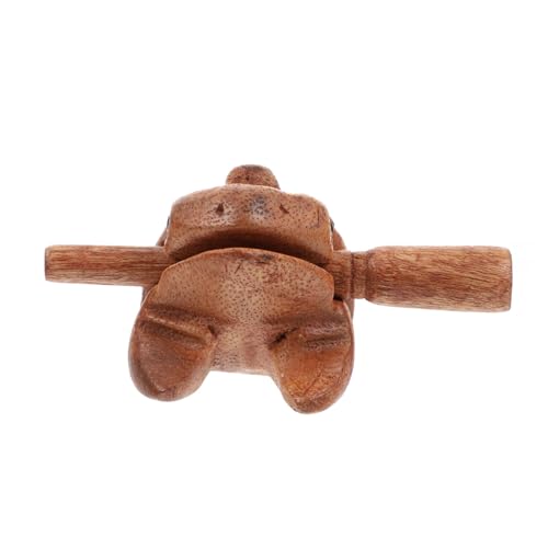 FUNOMOCYA Holz Frosch Musikinstrument Stabiles Percussion Kindgerechtes Musikspielzeug Hörvermögen und Musikalität Umweltfreundlich Langlebig für Musikalische Früherziehung und Aufführungen FUNOMOCYA Holz Frosch Musikinstrument Stabiles Percussion Kindgerechtes Musikspielzeug Hörvermögen und Musikalität Umweltfreundlich Langlebig für Musikalische Früherziehung und Aufführungen von FUNOMOCYA