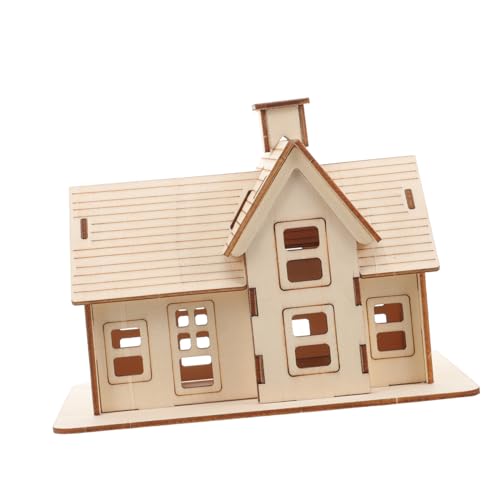 FUNOMOCYA Holz Puzzle Haus Modell Bausatz DIY Holzhaus zum Selberbauen für Erwachsene Leichtes Holzmaterial Feine Verarbeitung Handwerkliche Bastelarbeit für Kreativen Bauspaß FUNOMOCYA Holz Puzzle Haus Modell Bausatz DIY Holzhaus zum Selberbauen für Erwachsene Leichtes Holzmaterial Feine Verarbeitung Handwerkliche Bastelarbeit für Kreativen Bauspaß von FUNOMOCYA