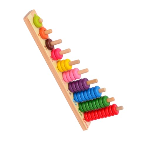 FUNOMOCYA Holz Rechenstäbe Pädagogisches Lernspielzeug für Große Montessori Mathe Bausteine zur Motorischer Fähigkeiten und Zählfähigkeiten für Junge Mädchen und Jungen FUNOMOCYA Holz Rechenstäbe Pädagogisches Lernspielzeug für Große Montessori Mathe Bausteine zur Motorischer Fähigkeiten und Zählfähigkeiten für Junge Mädchen und Jungen von FUNOMOCYA