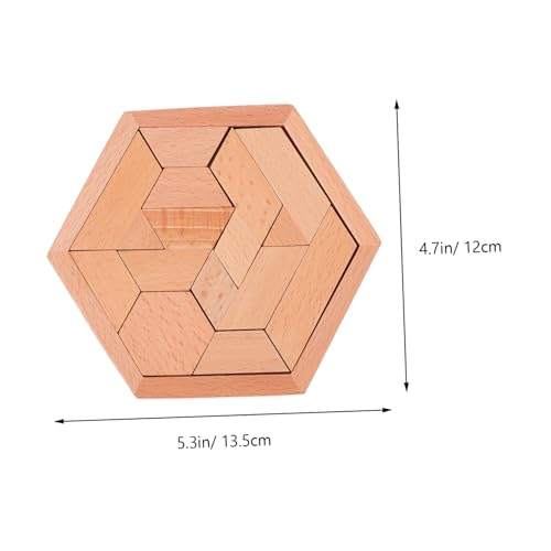 FUNOMOCYA Holz Tangram Puzzle Teilig aus Buchenholz Lernspielzeug Montessori Formenspiel Kreativität Problemlösung und Hand Auge Koordination FUNOMOCYA Holz Tangram Puzzle Teilig aus Buchenholz Lernspielzeug Montessori Formenspiel Kreativität Problemlösung und Hand Auge Koordination von FUNOMOCYA