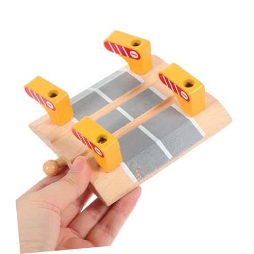 FUNOMOCYA Holzeisenbahn Zubehör DIY Bahnübergang Railing Barrier aus Holz für Modellbahn Eisenbahn Road Block für Kreative Szenen Gestaltung FUNOMOCYA Holzeisenbahn Zubehör DIY Bahnübergang Railing Barrier aus Holz für Modellbahn Eisenbahn Road Block für Kreative Szenen Gestaltung von FUNOMOCYA