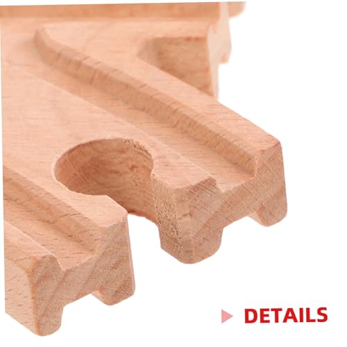 FUNOMOCYA Holzeisenbahn Zubehör aus Robustem Holz Kompatibel mit Anderen Sets Inklusive Brücke und Gleiserweiterungen Fördert Kreative Lernspiele für Pädagogisch und Sicher FUNOMOCYA Holzeisenbahn Zubehör aus Robustem Holz Kompatibel mit Anderen Sets Inklusive Brücke und Gleiserweiterungen Fördert Kreative Lernspiele für Pädagogisch und Sicher von FUNOMOCYA