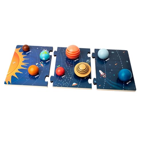 FUNOMOCYA Holzplanet Puzzle für Pädagogisches Weltraumspielzeug Montessori Lernspielzeug Kreativität Feinmotorik und Logischem Denken Interaktives Eltern Junge Mädchen Spiel FUNOMOCYA Holzplanet Puzzle für Pädagogisches Weltraumspielzeug Montessori Lernspielzeug Kreativität Feinmotorik und Logischem Denken Interaktives Eltern Junge Mädchen Spiel von FUNOMOCYA