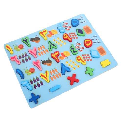 FUNOMOCYA Holzpuzzle Alphabet und Zahlen Lernspielzeug Großes Steckpuzzle für Vorschule und Kleinkinder Fördert Kognitive Fähigkeiten Logisches Denken und Hand Auge koordination Mittlere FUNOMOCYA Holzpuzzle Alphabet und Zahlen Lernspielzeug Großes Steckpuzzle für Vorschule und Kleinkinder Fördert Kognitive Fähigkeiten Logisches Denken und Hand Auge koordination Mittlere von FUNOMOCYA