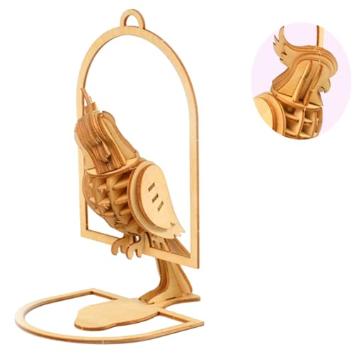 FUNOMOCYA Holzpuzzle Papagei DIY Holzbausatz Kreatives Lernspielzeug Sicher Glatt Poliert Perfektes Geburtstag Festival FUNOMOCYA Holzpuzzle Papagei DIY Holzbausatz Kreatives Lernspielzeug Sicher Glatt Poliert Perfektes Geburtstag Festival von FUNOMOCYA