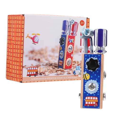 FUNOMOCYA Holzschraubspielzeug Ab Jahre Montessori Lernspielzeug Hand Auge koordination Logischem Denken und Kreativität Pädagogisches Schraubspiel für Frühe Bildung FUNOMOCYA Holzschraubspielzeug Ab Jahre Montessori Lernspielzeug Hand Auge koordination Logischem Denken und Kreativität Pädagogisches Schraubspiel für Frühe Bildung von FUNOMOCYA