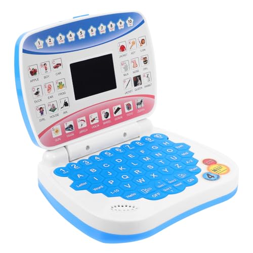 FUNOMOCYA Lerncomputer mit LED Bildschirm Musikfunktion Tragbarer Laptop für Vorschulkinder Jahre Interaktives Pädagogisches zur Frühkindlichen Bildung Blau FUNOMOCYA Lerncomputer mit LED Bildschirm Musikfunktion Tragbarer Laptop für Vorschulkinder Jahre Interaktives Pädagogisches zur Frühkindlichen Bildung Blau von FUNOMOCYA