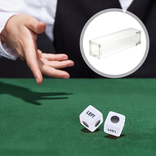 FUNOMOCYA Magnetische Acryl Dice Box Transparent Würfel Aufbewahrungsbox Organizer Kompakt Leicht für Spielzimmer Schlafzimmer Küche Badezimmer FUNOMOCYA Magnetische Acryl Dice Box Transparent Würfel Aufbewahrungsbox Organizer Kompakt Leicht für Spielzimmer Schlafzimmer Küche Badezimmer von FUNOMOCYA