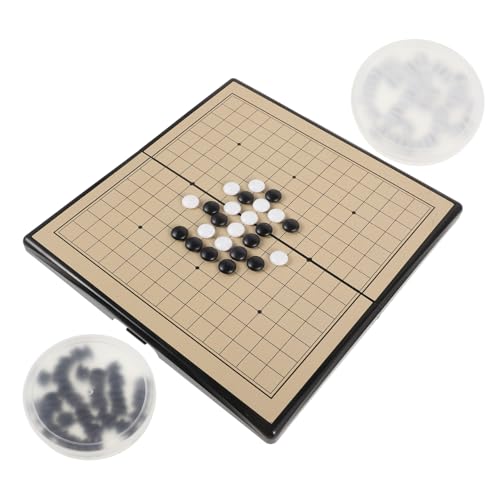 FUNOMOCYA Magnetisches Einer Reihe Schachspiel mit Standardgröße Brett und Kleinen Magnetischen Spielfiguren Vielseitiges Gesellschaftsspiel für Anfänger zur Logischen Denkens FUNOMOCYA Magnetisches Einer Reihe Schachspiel mit Standardgröße Brett und Kleinen Magnetischen Spielfiguren Vielseitiges Gesellschaftsspiel für Anfänger zur Logischen Denkens von FUNOMOCYA