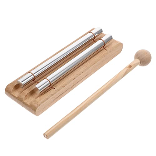 FUNOMOCYA Meditationsklangstab Klangstab mit Holzsockel Klarer Durchdringender Pädagogisches Percussion Instrument für Musikunterricht und Spielspaß FUNOMOCYA Meditationsklangstab Klangstab mit Holzsockel Klarer Durchdringender Pädagogisches Percussion Instrument für Musikunterricht und Spielspaß von FUNOMOCYA