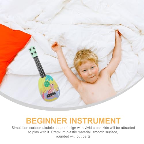 FUNOMOCYA Mini Gitarre für Realistische Mini Ukulele aus Kunststoff Spielerisches Musikinstrument Pädagogisches Lernspielzeug für Jungen und Mädchen Geschenk für Geburtstage und Feiertage FUNOMOCYA Mini Gitarre für Realistische Mini Ukulele aus Kunststoff Spielerisches Musikinstrument Pädagogisches Lernspielzeug für Jungen und Mädchen Geschenk für Geburtstage und Feiertage von FUNOMOCYA
