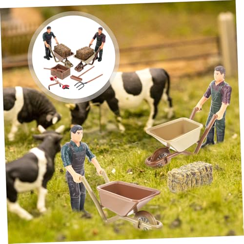 FUNOMOCYA Miniatur Bauernhof Figuren Realistische Plastik Gartengeräte für Erwachsenen Lernspielzeug Desktop Deko Simulation Bauernhof Zubehör FUNOMOCYA Miniatur Bauernhof Figuren Realistische Plastik Gartengeräte für Erwachsenen Lernspielzeug Desktop Deko Simulation Bauernhof Zubehör von FUNOMOCYA