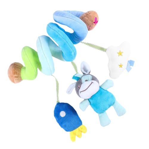 FUNOMOCYA Multifunktionales Spiralförmiges Babyspielzeug mit Klingel zum Aufhängen an Kinderbett Kinderwagen und Babyschale Weiches Plüschmaterial Fördert Spielerisch Junge Mädchen FUNOMOCYA Multifunktionales Spiralförmiges Babyspielzeug mit Klingel zum Aufhängen an Kinderbett Kinderwagen und Babyschale Weiches Plüschmaterial Fördert Spielerisch Junge Mädchen von FUNOMOCYA