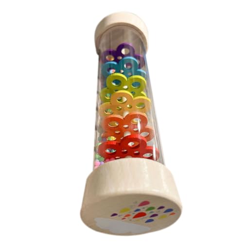 FUNOMOCYA Regenmacher Musikinstrument Pädagogisches Akustisches Sehsinn Kreatives Design Großer Regenstick für Frühkindliche Musikalische Früherziehung FUNOMOCYA Regenmacher Musikinstrument Pädagogisches Akustisches Sehsinn Kreatives Design Großer Regenstick für Frühkindliche Musikalische Früherziehung von FUNOMOCYA