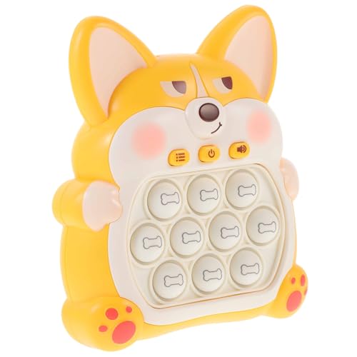 FUNOMOCYA Schnelles Bubble drückspielzeug Handheld Fidget Game Machine für Stressabbau Lernspielzeug Orange Langlebig FUNOMOCYA Schnelles Bubble drückspielzeug Handheld Fidget Game Machine für Stressabbau Lernspielzeug Orange Langlebig von FUNOMOCYA