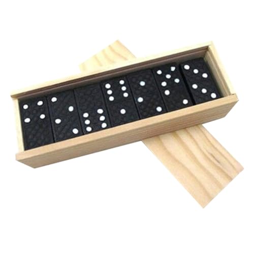 FUNOMOCYA Teiliges Domino Spiel aus Schwarzem Holz Vielseitiges BAU Reisespiel Robustes Set für Familien und Inklusive Praktischer Aufbewahrungsbox Fördert Kreativität und Geschicklichkeit FUNOMOCYA Teiliges Domino Spiel aus Schwarzem Holz Vielseitiges BAU Reisespiel Robustes Set für Familien und Inklusive Praktischer Aufbewahrungsbox Fördert Kreativität und Geschicklichkeit von FUNOMOCYA