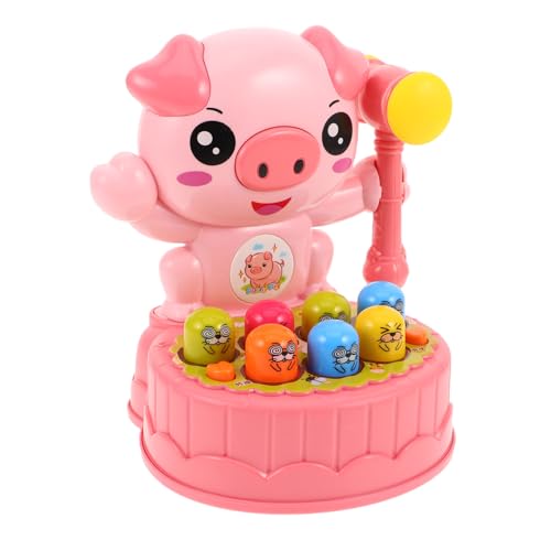 FUNOMOCYA Whack A Pig Spiel Interaktives Hammerspiel Lernspielzeug für Kleinkinder Fördert Hand-Auge-koordination Muskelstärkung Bunte Tier-Modelle Geeignet für Jungen Mädchen FUNOMOCYA Whack A Pig Spiel Interaktives Hammerspiel Lernspielzeug für Kleinkinder Fördert Hand-Auge-koordination Muskelstärkung Bunte Tier-Modelle Geeignet für Jungen Mädchen von FUNOMOCYA