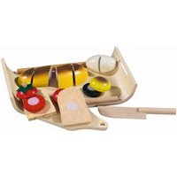 FUNTOYS 443-34354 Holz-Lebensmittelset von FUNTOYS