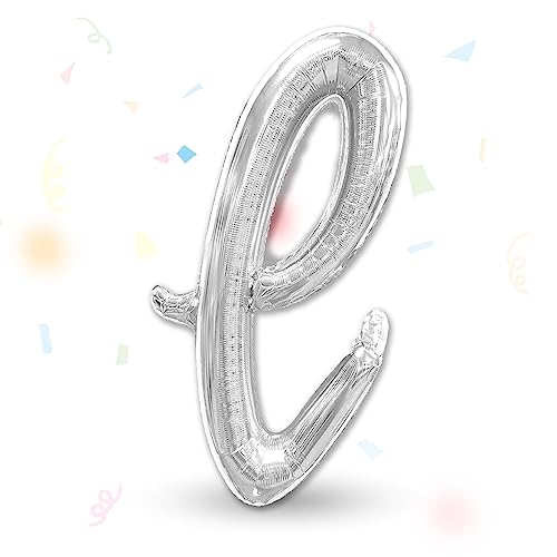 FUNXGO Folienballon Buchstaben Silber l - Buchstaben Luftballon Klein l - ca. 40cm Nur Luftfüllung - Ideal für Geburtstag, Hochzeit & Party Deko - Ballon Buchstabe L Silber FUNXGO Folienballon Buchstaben Silber l - Buchstaben Luftballon Klein l - ca. 40cm Nur Luftfüllung - Ideal für Geburtstag, Hochzeit & Party Deko - Ballon Buchstabe L Silber von FUNXGO