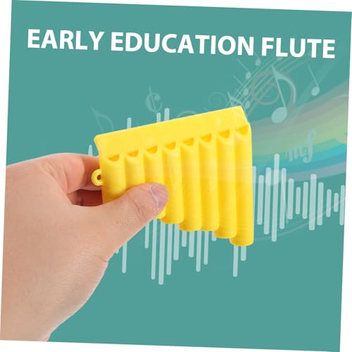 FUTUREORYY 3 Stück Teiliges Panflöten aus Kunststoff Rohr Kinderflöte Sicheres Musikspielzeug für Frühe Musikbildung für Vorschule und Zuhause Fördert Musikalische Entwicklung FUTUREORYY 3 Stück Teiliges Panflöten aus Kunststoff Rohr Kinderflöte Sicheres Musikspielzeug für Frühe Musikbildung für Vorschule und Zuhause Fördert Musikalische Entwicklung von FUTUREORYY