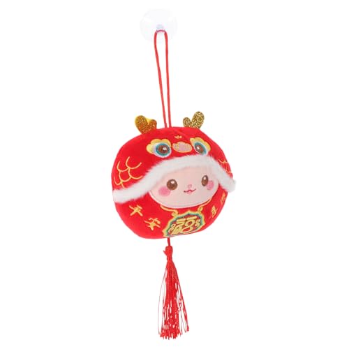 FUTUREORYY Drachen Maskottchen Kuscheltier Plüschanhänger Chinesisches Neujahrsdekor Hängende Deko für Auto Zimmer Garten FUTUREORYY Drachen Maskottchen Kuscheltier Plüschanhänger Chinesisches Neujahrsdekor Hängende Deko für Auto Zimmer Garten von FUTUREORYY