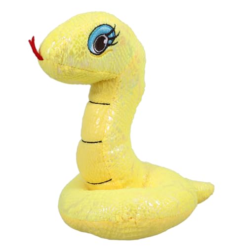 FUTUREORYY Plüsch Schlange Gelb Weiches Kuscheltier Gefüllt Party Halloween Dekoration Spaß Tierstofftier FUTUREORYY Plüsch Schlange Gelb Weiches Kuscheltier Gefüllt Party Halloween Dekoration Spaß Tierstofftier von FUTUREORYY