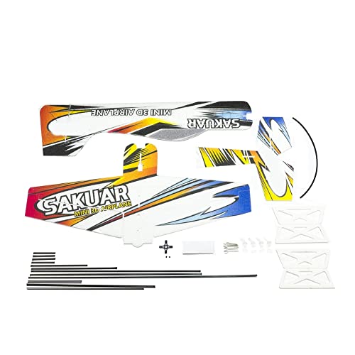 FUWIND RC Flugzeug 3D Flugzeug Micro-Mini Schaum EPP PP F3P Lightset KIT Modell Hobby Spielzeug Fernbedienung Spielzeug E210 von FUWIND