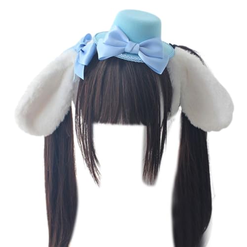 FUXIU Anime-Haarreif für Mädchen, LolitaStyle, Plüsch, Ohren, Stirnband, Cosplay, Kostüm, Party, Kopfschmuck, ComicShow, Damen-Kopfbedeckung von FUXIU