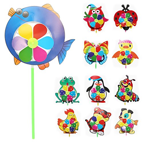 FUXIU Cartoon Windmühle Spinner Windrad Home Garten Hof Kinder Spielzeug von FUXIU