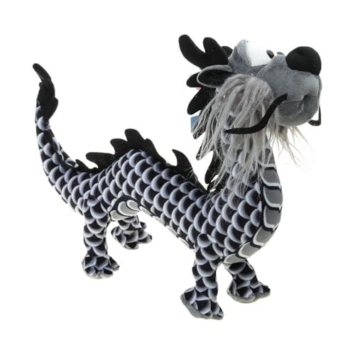 FUXIU Chinesisches Drachenplüschtier 2024 Chinesisches Drachenjahr Chinesische Drachenmaskottchen Chinesischer Drache Stofftier Drachenplüschtiere von FUXIU