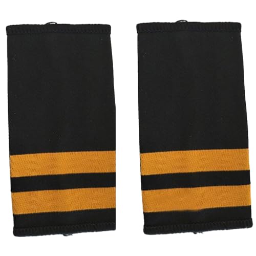 Professionelle Pilotenuniform Epauletten Flieger Schulterklappen Nondeform Kapitän Uniform Epaulet Für Cosplay Kostüm von FUXIU