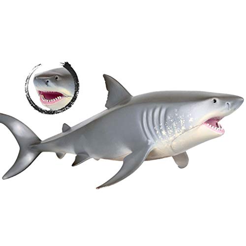 Realistisches Modell Eines Hais Lebendiger Fisch PVC Figur Ausgefallenes Aquariumzubehör Klassenzimmer Wissenschaftsunterricht Requisiten Studentenbevorzugungen von FUXIU