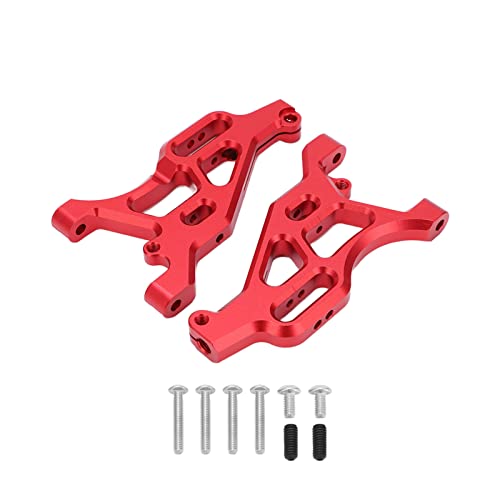 FUZHUI 1 Paar vordere untere Aluminium-Aufhängungsarme für ARRMA 1/7 RC-Car – stabile Leistung und reduzierte Vibration für RC-Car-Enthusiasten (Red) von FUZHUI